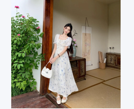 New High-end Chiffon First-love Dress For Seaside Vacations