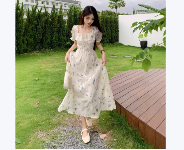 New High-end Chiffon First-love Dress For Seaside Vacations