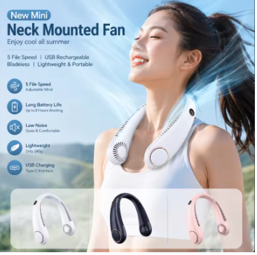 Vaneless Neck Hanging Fan