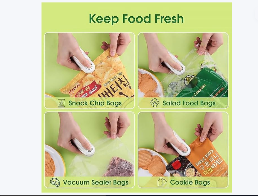 mini packet Sealer - Dubai ki Garmi Se khana Bachao